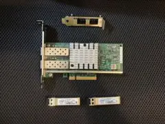 Intel X520-DA2 + 10Gトランシーバ 2個　+ 2mケーブルのサムネイル