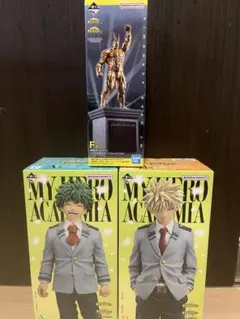 一番くじ ヒロアカ 紡がれる思い　A賞　緑谷出久　B賞　爆豪勝己　フィギュア