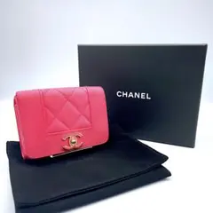 【値下げ】CHANEL マドモアゼル キャビアスキン ココマーク