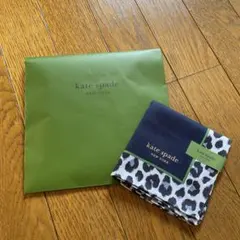 ケイトスペード　ハンカチ　ヒョウ柄