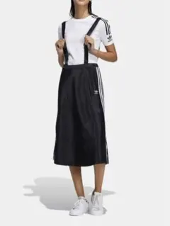 adidas アディダス オリジナルス スカート サスペンダー 黒 トレフォイルのサムネイル