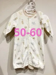 薄手ロンパース 50-60cm ツーウェイオール