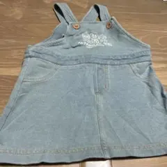 アンパンマン ジャンバースカート 80cm デニム調