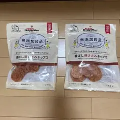ドギーマン　香ばし鶏ささみチップス　120g×2袋