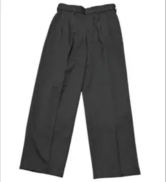 【美品】GU ツータックバギースラックス M ブラック