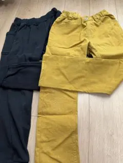 BREEZE 長ズボン　裏起毛パンツ　2枚セット　140センチ