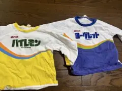 お菓子　Tシャツ　長袖　薄手