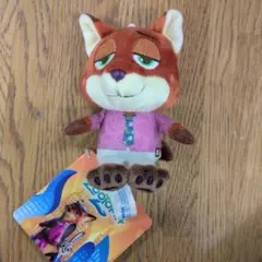 ズートピア2　ナムコ　ニック　赤いほっぺマスコット