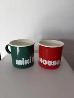 レア物MIKI HOUSE マグカップ2個セット