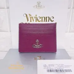 【新品♥新作】ヴィヴィアン・ウエストウッド シンプル カードケース 定期入れ