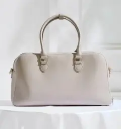 A’pearl エパール 3way ボストンバッグ ソフトグレージュ 未開封