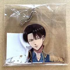 進撃の巨人　エスクリ　リヴァイ　ミニアクリルハンガー　(アクリルキーホルダー)