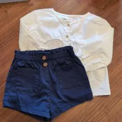 Zara Baby シャツ・ショートパンツセット 9-12ヶ月