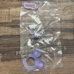 TWICE LOVELYS アクリル カラビナ フロッキーマスコット サナ