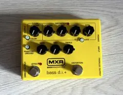 【電池付き】MXR bass d.i.+ イエロー 限定色 ベースエフェクター