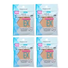 セザンヌ UVファンデーション EXプラス 詰替 EX2 4個のサムネイル