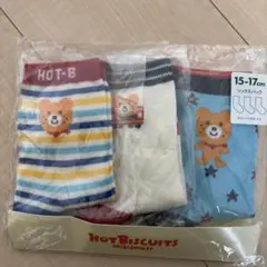 H*u様 HOT BISCUITS 靴下3足セット 15-17cm