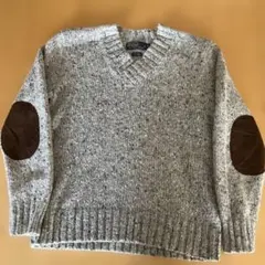 ラルフローレン　ニット　エルボーパッチ