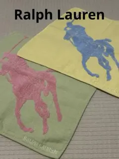 Ralph Lauren タオルハンカチ 2枚セット