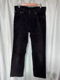 Levi's 533 ブラック コーデュロイ W31 L32
