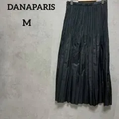 ダナパリス　DANAPARIS プリーツスカート　ブラック　38 Mのサムネイル