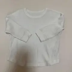 UNIQLO 長袖カットソー ホワイト 80