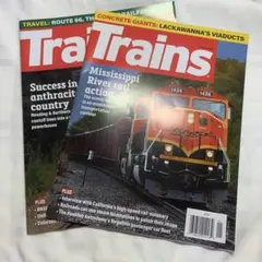 Trains Magazine 2025年1月号、4月号 米国雑誌