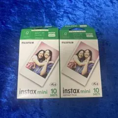 FUJIFILM instax mini チェキフィルム 20枚【匿名配送】①