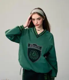 ハリーポッター KYOUKO ロゴトレーナー
スリザリン スタジオツアー USJ