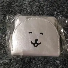 あ*ん様 ナガノキャラクターズ お財布 (くま シルバー） 正規品 ナガノ