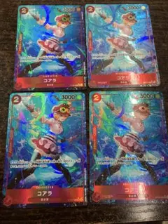 コアラ パラレル　SR OP05-006 4枚セット　ワンピースカード