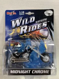 未開封 Maisto 1:18 WILDRIDES MIDNIGHTCHROME