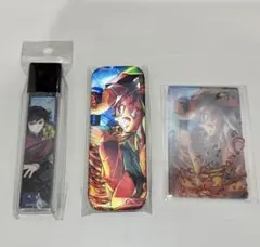 冨岡義勇 炭治郎 スティックミラー ロング缶バッジ クリアカード