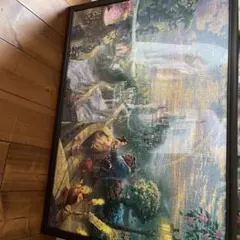 美女と野獣 ジグソーパズル フレーム付き