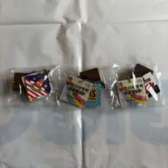 チロルチョコ マスコット キーホルダー 3点セット②