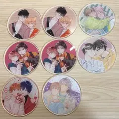 emocafe ホワイトナイトビターポルノ アクリルコースターコンプ8種