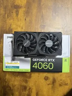 PNY GeForce RTX4060 8GB グラフィックボード 美品