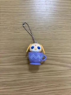 お茶犬 カップinフィギュアマスコット
