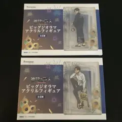 進撃の巨人 GiGO限定 ビッグジオラマアクリルフィギュア リヴァイ 2種セット