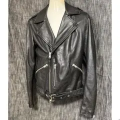 ☆美品☆ALL SAINTS レザーファージャケット ライダース 羊革 ファー