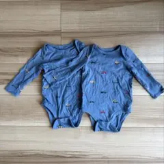 baby gap ロンパース 長袖 80cm 車柄