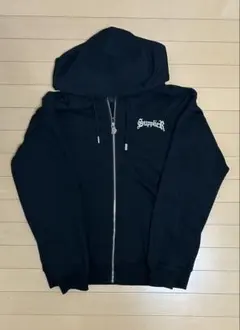 【新品未使用】supplier ジップパーカー　ブラック　シルバー　M タグ付き Supplier/サプライヤー LHP限定カラー ジップパーカー シルバー