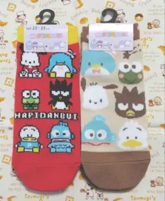 サンリオ　はぴだんぶい　靴下　２足セット