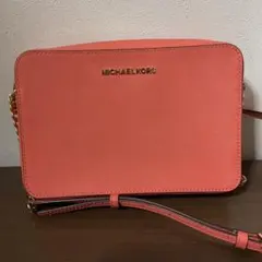 ☆開店セール☆ 新品未使用 美品 マイケルコース レザー ロゴ チェーンバッグ①