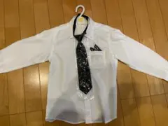 フォーマルYシャツ　ネクタイ付き（未使用）　120cm