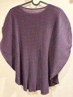 PLEATS PLEASE イッセイミヤケ 半袖プリーツトップス アイボリー