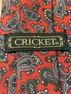 【CRICKET】ネクタイ　明るいペイズリー