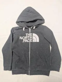 THE NORTH FACE キッズ フルジップ スウェットパーカー ロゴ