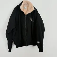 JaVa. ブラックフリースジャケット　【Mサイズ】　アウター　暖かい