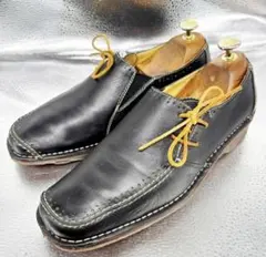 REGAL 黒モカシンシューズ レザー製25cm
